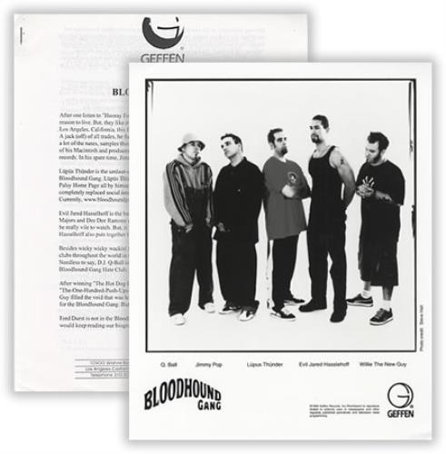 The Bloodhound Gang Hooray For Boobies media press pack US LUGPPHO169717