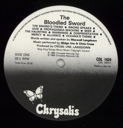 The Bloodied Sword The Bloodied Sword vinyl LP album (LP record) UK TBWLPTH207903