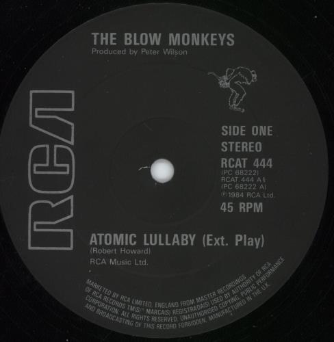 The Blow Monkeys Atomic Lullaby 12" vinyl single (12 inch record / Maxi-single) UK BLM12AT58721