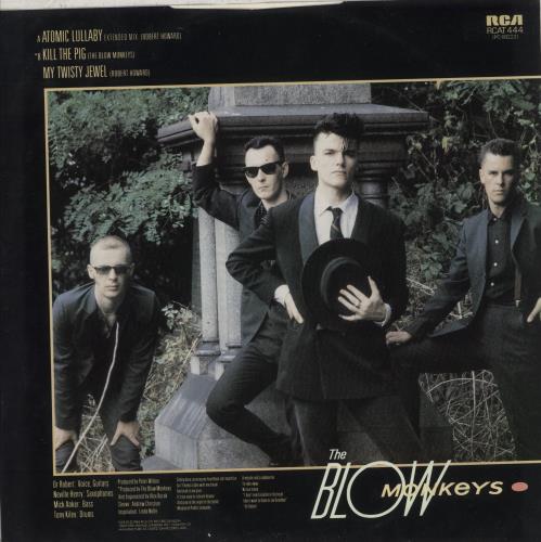 The Blow Monkeys Atomic Lullaby 12" vinyl single (12 inch record / Maxi-single) UK BLM12AT58721
