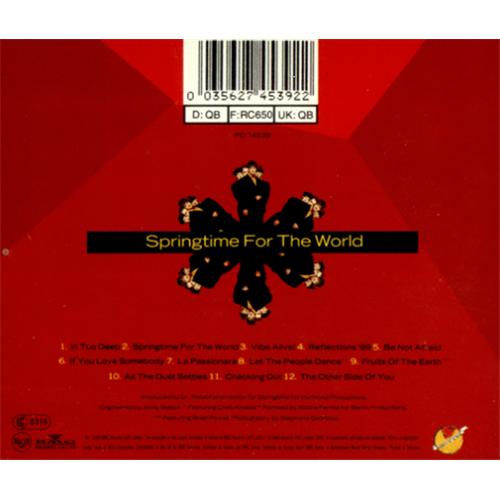 The Blow Monkeys Springtime For The World CD album (CDLP) German BLMCDSP418588