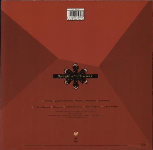 The Blow Monkeys Springtime For The World vinyl LP album (LP record) UK BLMLPSP578517