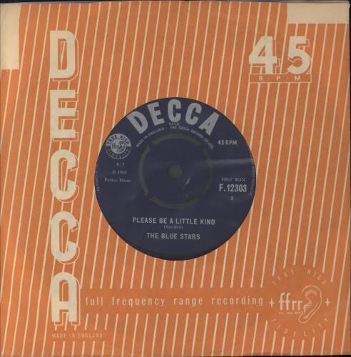The Blue Stars Please Be A Little Kind 7" vinyl single (7 inch record / 45) UK 6IF07PL822958
