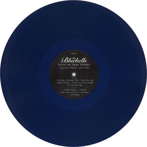 The Bluebells Exile On Twee Street (Songs From Glasgow 1980-1982) - Blue Vinyl + Shrink vinyl LP album (LP record) UK BBLLPEX747933