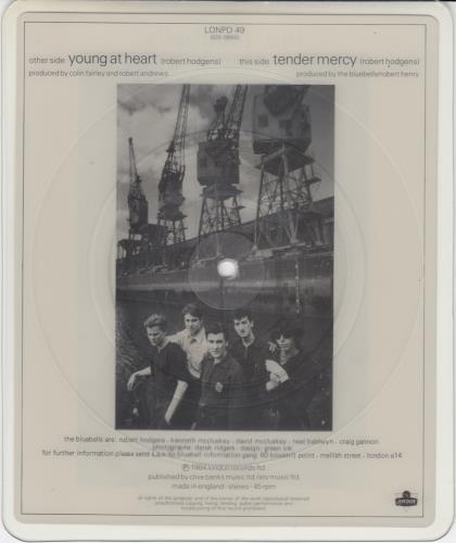 The Bluebells Young At Heart shaped picture disc (picture disc vinyl record) UK BBLSHYO15891