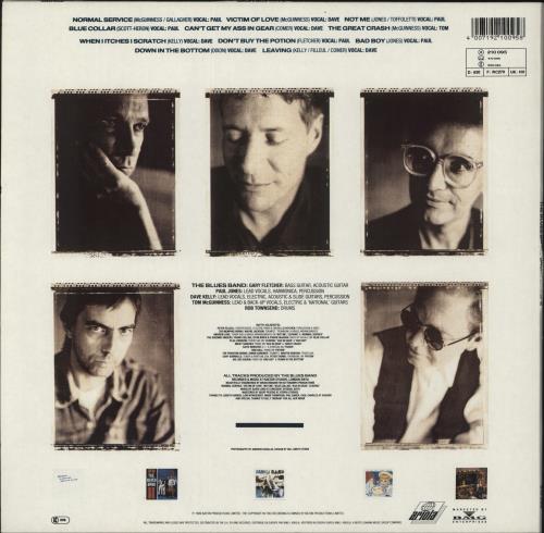 The Blues Band Back For More vinyl LP album (LP record) German B-NLPBA302324