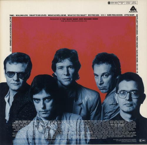 The Blues Band Brand Loyalty vinyl LP album (LP record) German B-NLPBR238673