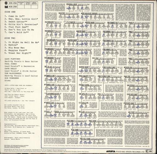 The Blues Band Bye Bye Blues vinyl LP album (LP record) German B-NLPBY716659