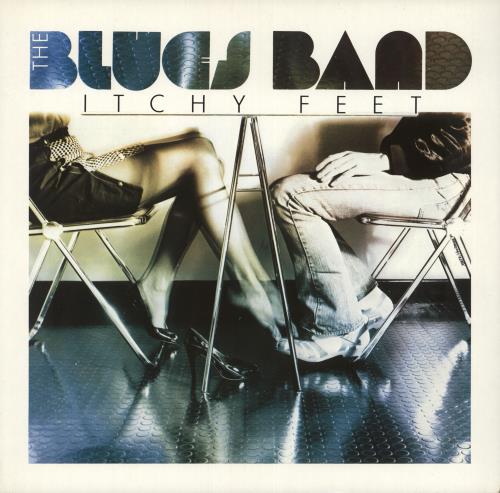 The Blues Band Itchy Feet vinyl LP album (LP record) German B-NLPIT725005