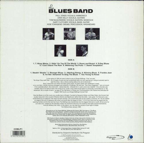 The Blues Band Wire Less vinyl LP album (LP record) UK B-NLPWI785834
