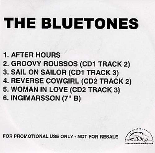 The Bluetones After Hours CD-R acetate UK BTOCRAF209804