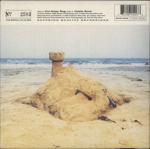 The Bluetones Cut Some Rug - Numbered Sleeve 7" vinyl single (7 inch record / 45) UK BTO07CU66468