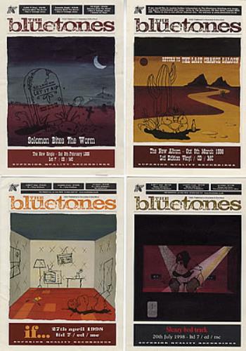 The Bluetones The Bluetones handbill UK BTOHBTH299267