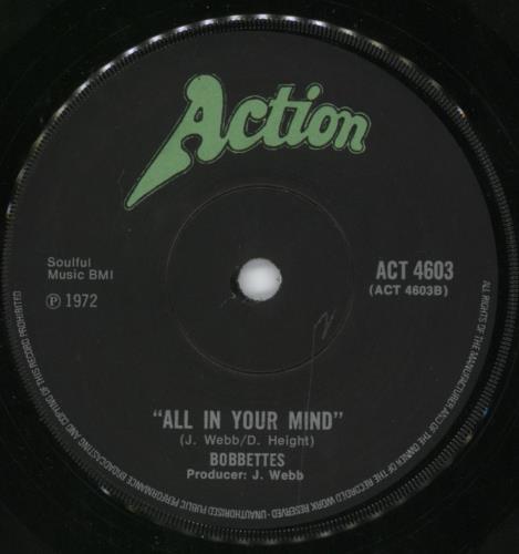 The Bobbettes That's A Bad Thing To Know 7" vinyl single (7 inch record / 45) UK VVU07TH803712