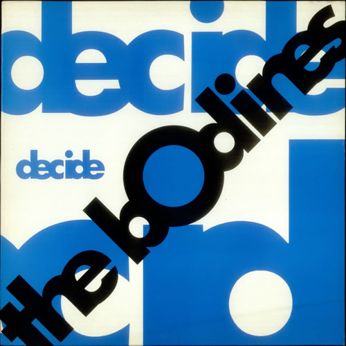 The Bodines Decide 12" vinyl single (12 inch record / Maxi-single) UK TBD12DE542571
