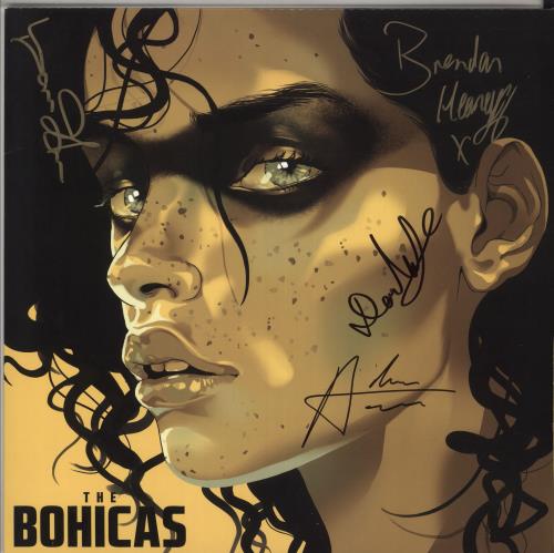 The Bohicas The Making Of - Autographed + Bonus 7" vinyl LP album (LP record) UK X5PLPTH733592