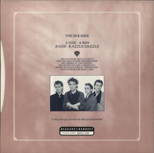 The Bolshoi A Way 7" vinyl single (7 inch record / 45) UK TF907AW319588