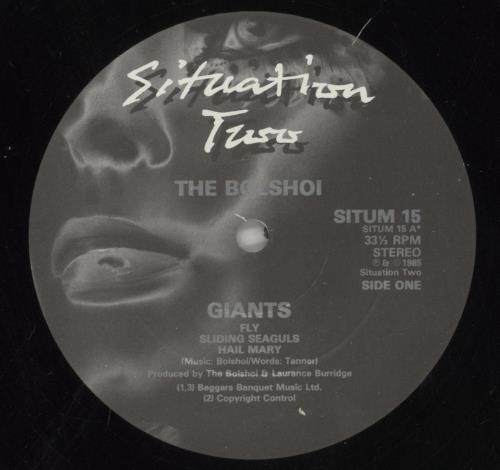 The Bolshoi Giants vinyl LP album (LP record) UK TF9LPGI315630