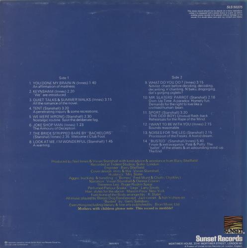 The Bonzo Dog Doo Dah Band Keynsham vinyl LP album (LP record) UK BDBLPKE612066