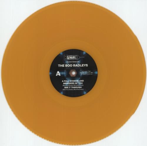 The Boo Radleys A Full Syringe And Memories Of You - RSD BF21 - Orange Vinyl 12" vinyl single (12 inch record / Maxi-single) UK BOR12AF872263