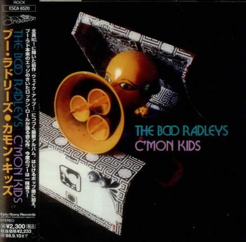 The Boo Radleys C'Mon Kids CD album (CDLP) Japanese BORCDCM541930
