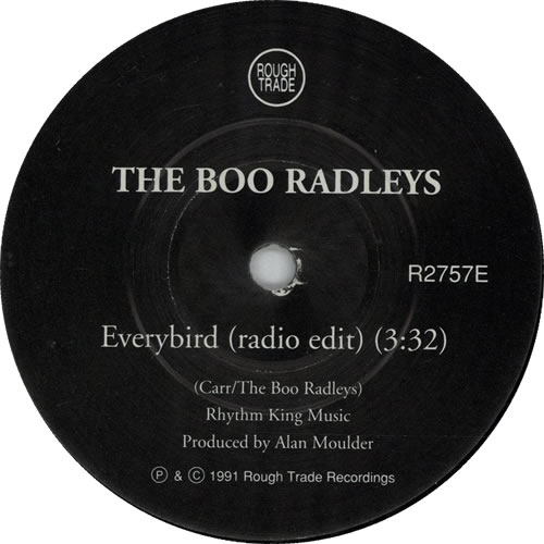 The Boo Radleys Everybird 7" vinyl single (7 inch record / 45) UK BOR07EV640445