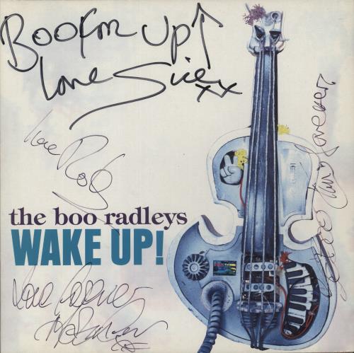 The Boo Radleys Wake Up! - Autographed Sleeve memorabilia UK BORMMWA867850