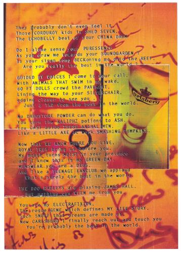 The Boo Radleys Wake Up! - Autographed Sleeve memorabilia UK BORMMWA867850