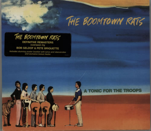 The Boomtown Rats A Tonic For The Troops CD album (CDLP) UK RATCDAT313365