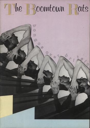 The Boomtown Rats Bongos Over Britain tour programme UK RATTRBO345669