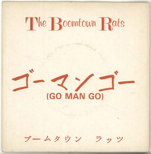 The Boomtown Rats Go Man Go 7" vinyl single (7 inch record / 45) Irish RAT07GO701176