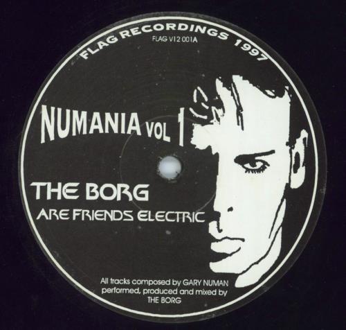 The Borg Numania Vol 1 12" vinyl single (12 inch record / Maxi-single) UK 5NM12NU805528