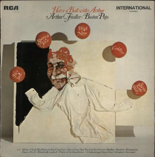 The Boston Pops Orchestra Have A Ball With Arthur vinyl LP album (LP record) UK BP0LPHA874418