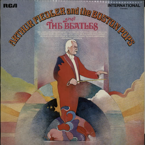 The Boston Pops Orchestra Play The Beatles vinyl LP album (LP record) UK BP0LPPL294539