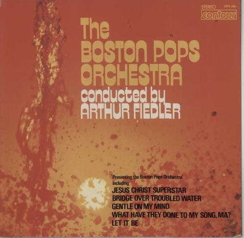 The Boston Pops Orchestra Presenting The Boston Pops Orchestra vinyl LP album (LP record) UK BP0LPPR667548