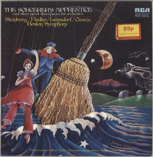 The Boston Symphony Orchestra The Sorcerer's Apprentice And Other Great Showpieces For Orchestra vinyl LP album (LP record) UK XJ8LPTH742273