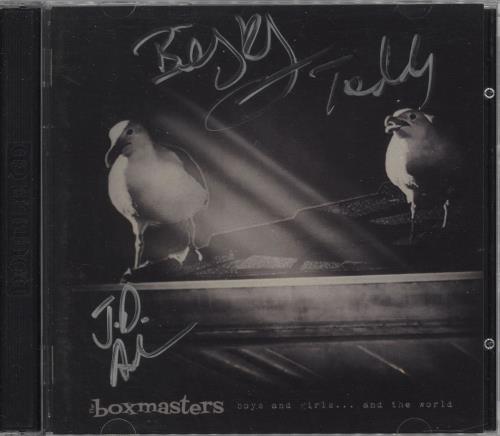 The Boxmasters Boys and Girls...and the World - Signed 2 CD album set (Double CD) US T7U2CBO740567