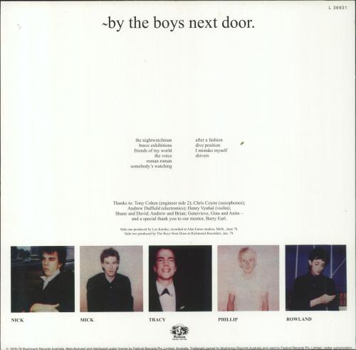The Boys Next Door Door, Door vinyl LP album (LP record) Australian TC9LPDO832142