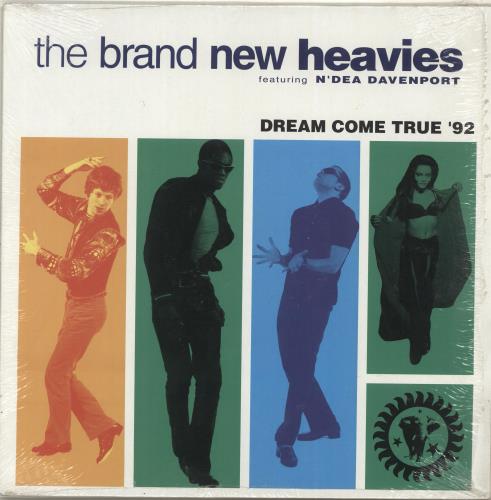 The Brand New Heavies Dream Come True '92 12" vinyl single (12 inch record / Maxi-single) US BNH12DR703741