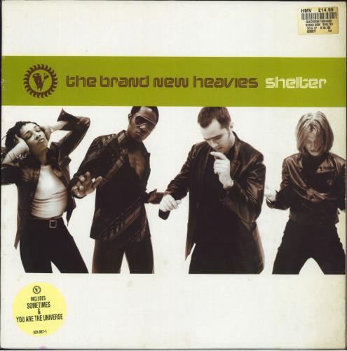 The Brand New Heavies Shelter 2-LP vinyl record set (Double LP Album) UK BNH2LSH553877