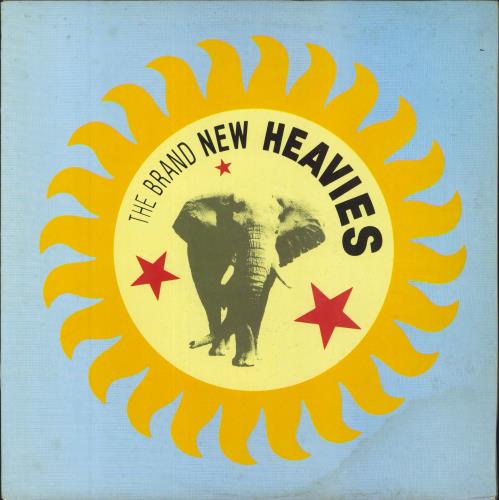 The Brand New Heavies The Brand New Heavies - 1st vinyl LP album (LP record) UK BNHLPTH553878