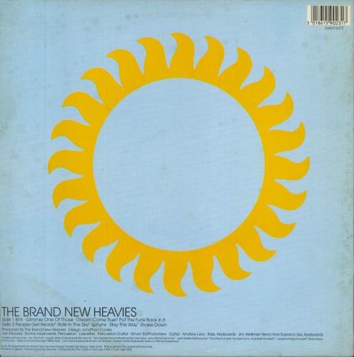 The Brand New Heavies The Brand New Heavies - 1st vinyl LP album (LP record) UK BNHLPTH553878