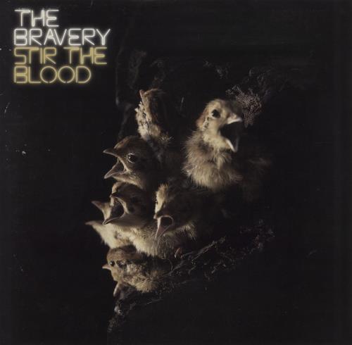 The Bravery Stir The Blood + CD vinyl LP album (LP record) US TJ2LPST887366