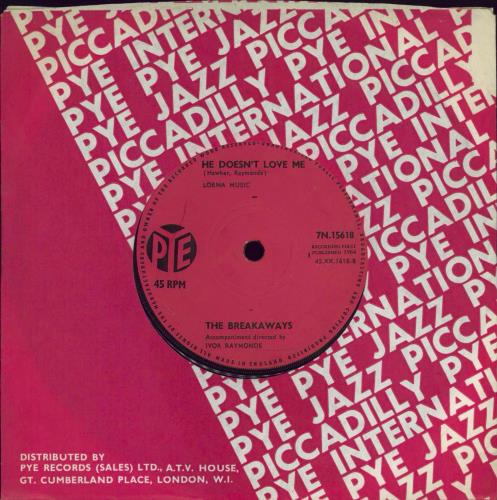 The Breakaways That's How It Goes - G 7" vinyl single (7 inch record / 45) UK 3BY07TH770087