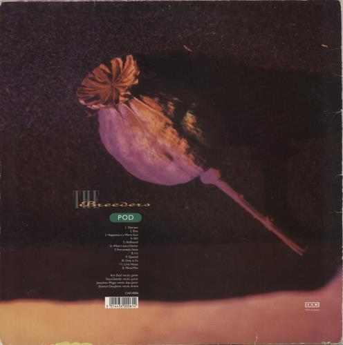 The Breeders Pod - VG vinyl LP album (LP record) UK BDELPPO869602