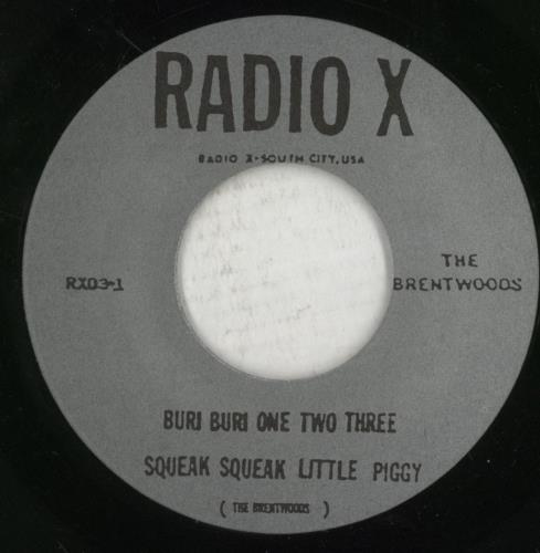 The Brentwoods Go Get Bent! 7" vinyl single (7 inch record / 45) US 9MN07GO869995