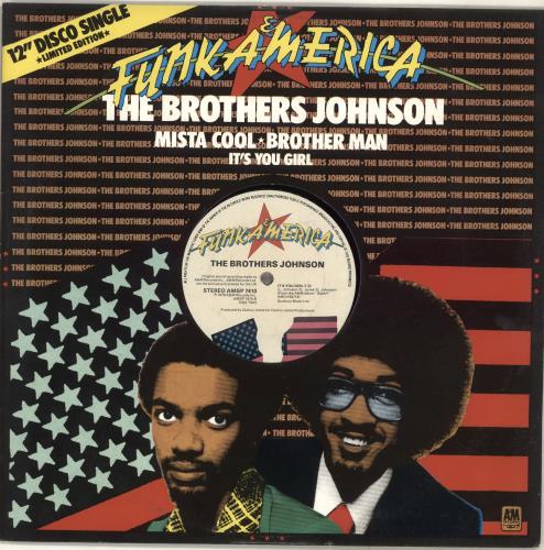 The Brothers Johnson Mista Cool 12" vinyl single (12 inch record / Maxi-single) UK B/J12MI704359