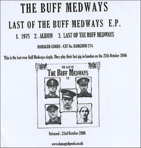 The Buff Medways Last Of The Buff Medways EP CD-R acetate UK BFACRLA386195