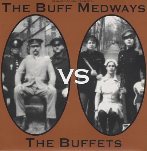 The Buff Medways The Buff Medways Vs The Buffets 7" vinyl single (7 inch record / 45) UK BFA07TH371255