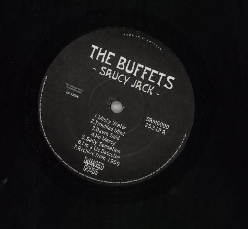 The Buffets Saucy Jack vinyl LP album (LP record) UK 803LPSA859498